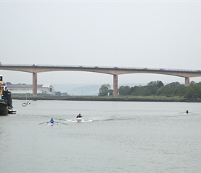 Rowing the River Torridge in Bideford