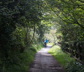 Along the cycle path a few kilometres out of Portreath
