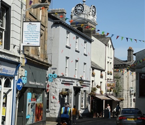Leaving the centre of Ulverston