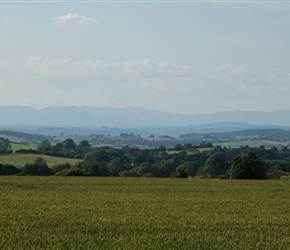 Towards the Lake District from Hutton Roof