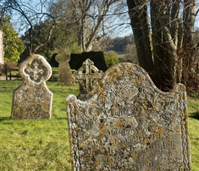 Gravestones at St Mary's Church