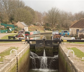 Locks at the Kennet and Avon canal