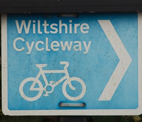 Wiltshire Cycleway Sign 