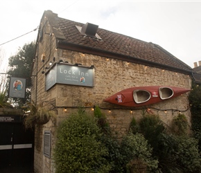 The Lock Inn in Bradford on Avon marks the end of the Wiltshire Cycleway