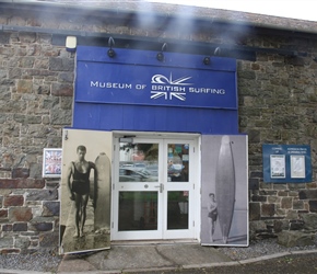 Braunton has a few attractions, who would have guessed that there is a museum dedicated to surfing